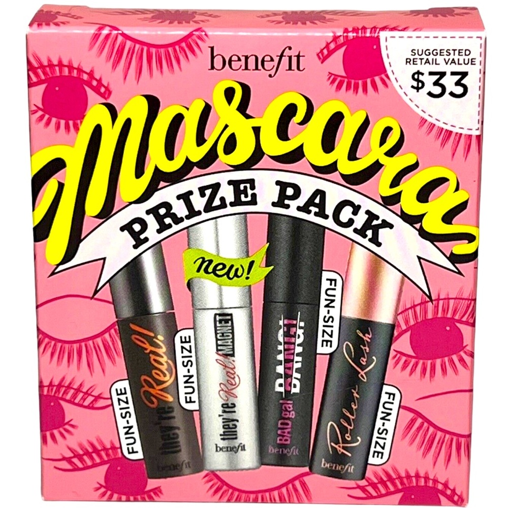 🆕BENEFIT Fun Size Mascaras | Roller Lash, They’re Real Magnet, Bad Gal Bang
